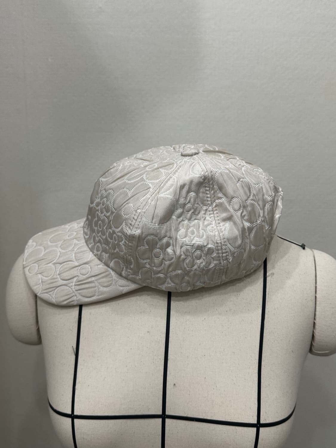 포에지담 볼캡 puff cap in ivory 상품이미지2