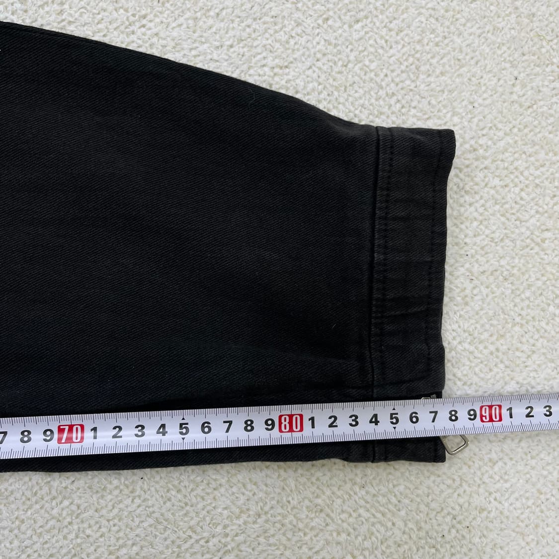 실측확인 닐바렛 흑청 데님 0401M 상품이미지9