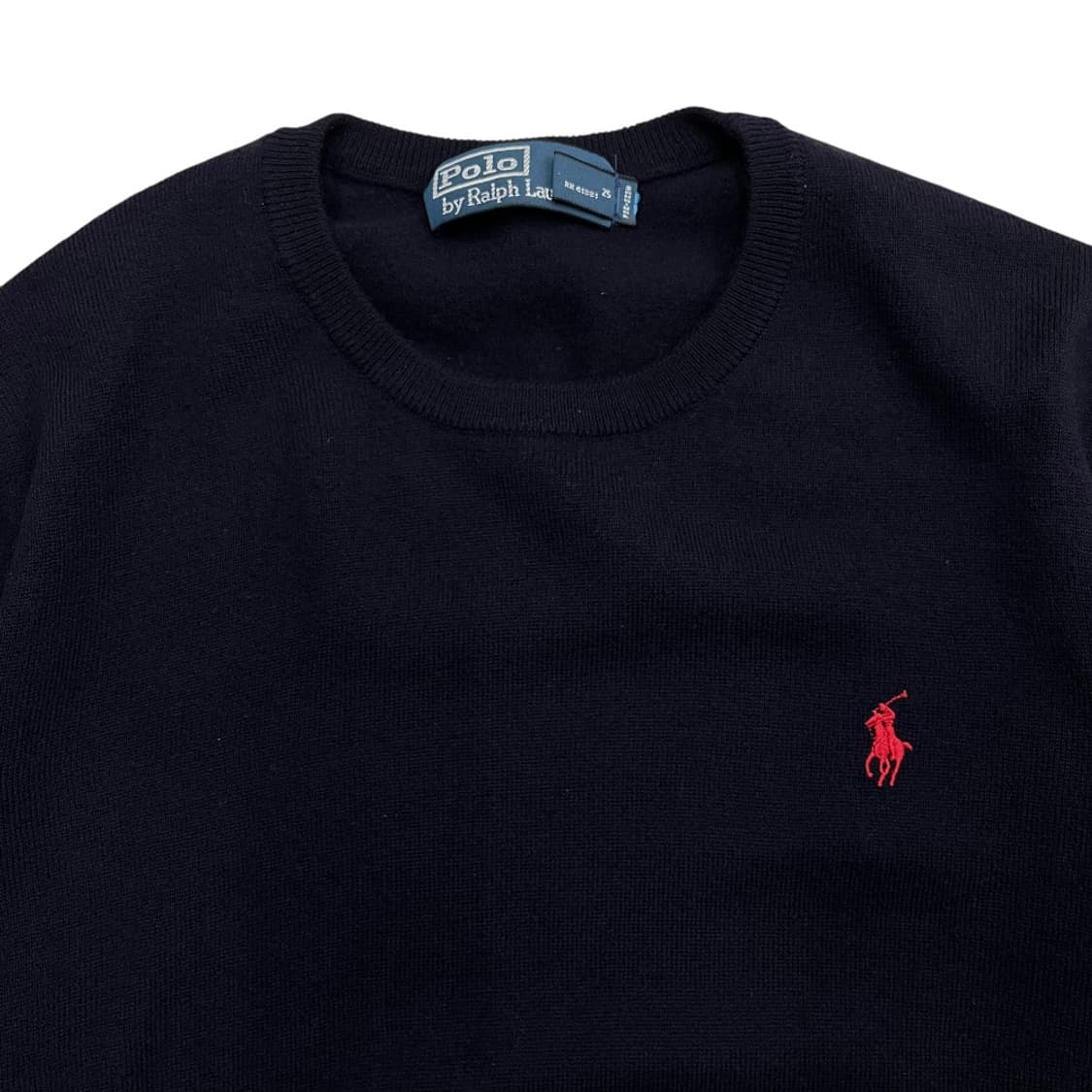 폴로 랄프로렌 레드포니 네이비 니트 M 상품이미지3