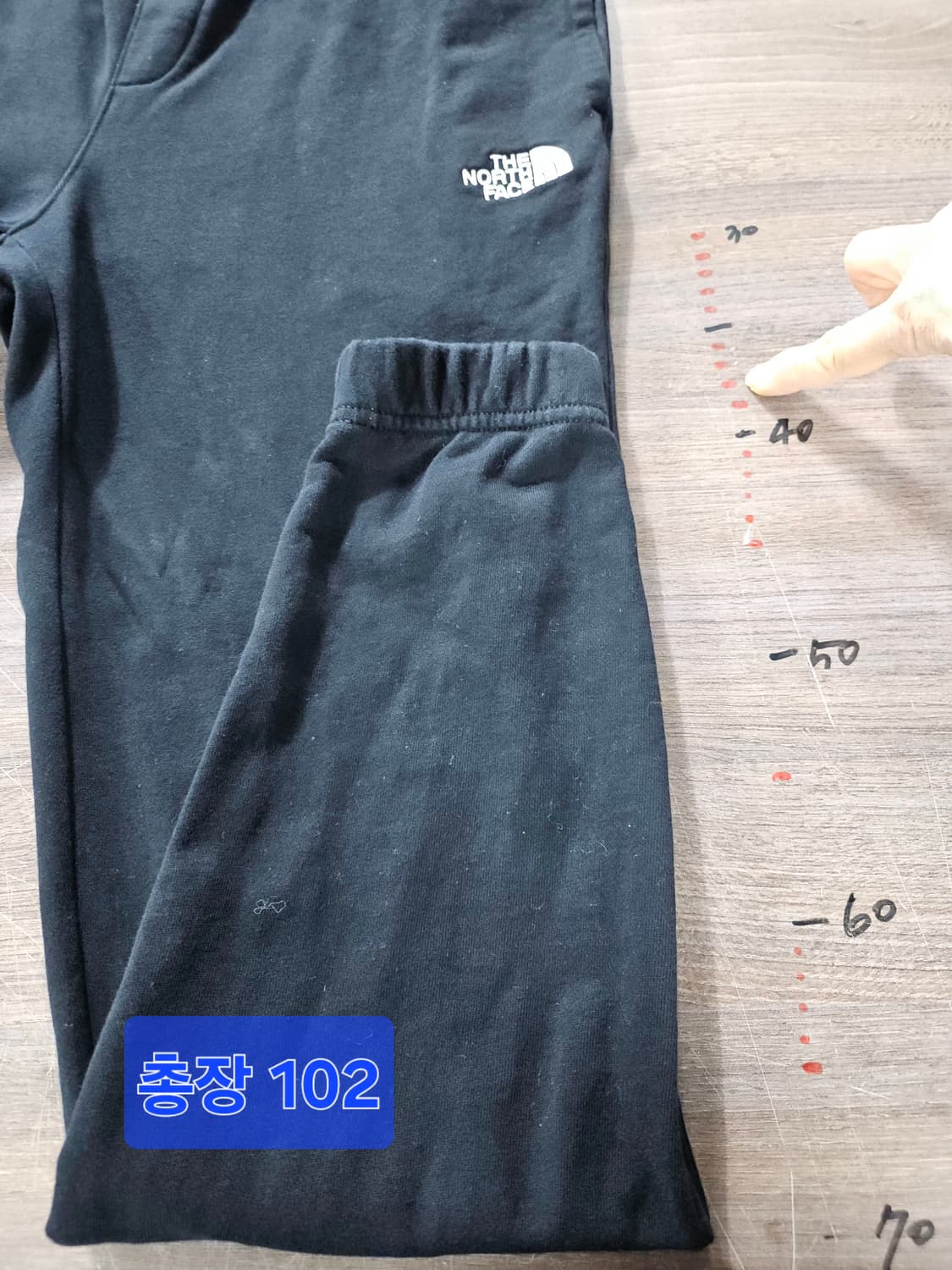 노스페이스 블랙 조거팬츠  트레이닝 바지  85 상품이미지5