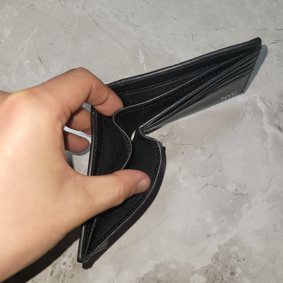 정품 캘빈클라인 진 블랙 반지갑 CKJ 로고 상품이미지7