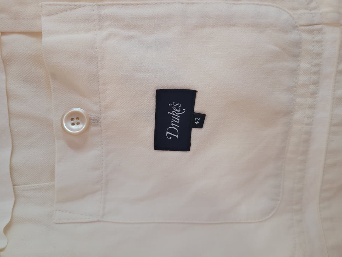 드레익스 게임 블레이저 에크루 42사이즈 상품이미지9