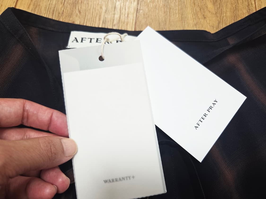 애프터프레이(AFTERPRAY) 레이어드 체크 랩스커트 프리사이즈 새상품 상품이미지9