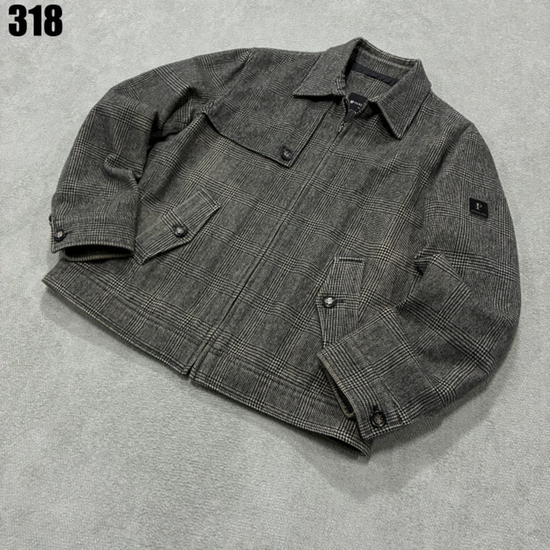 파크랜드 체크 자켓 상품이미지1