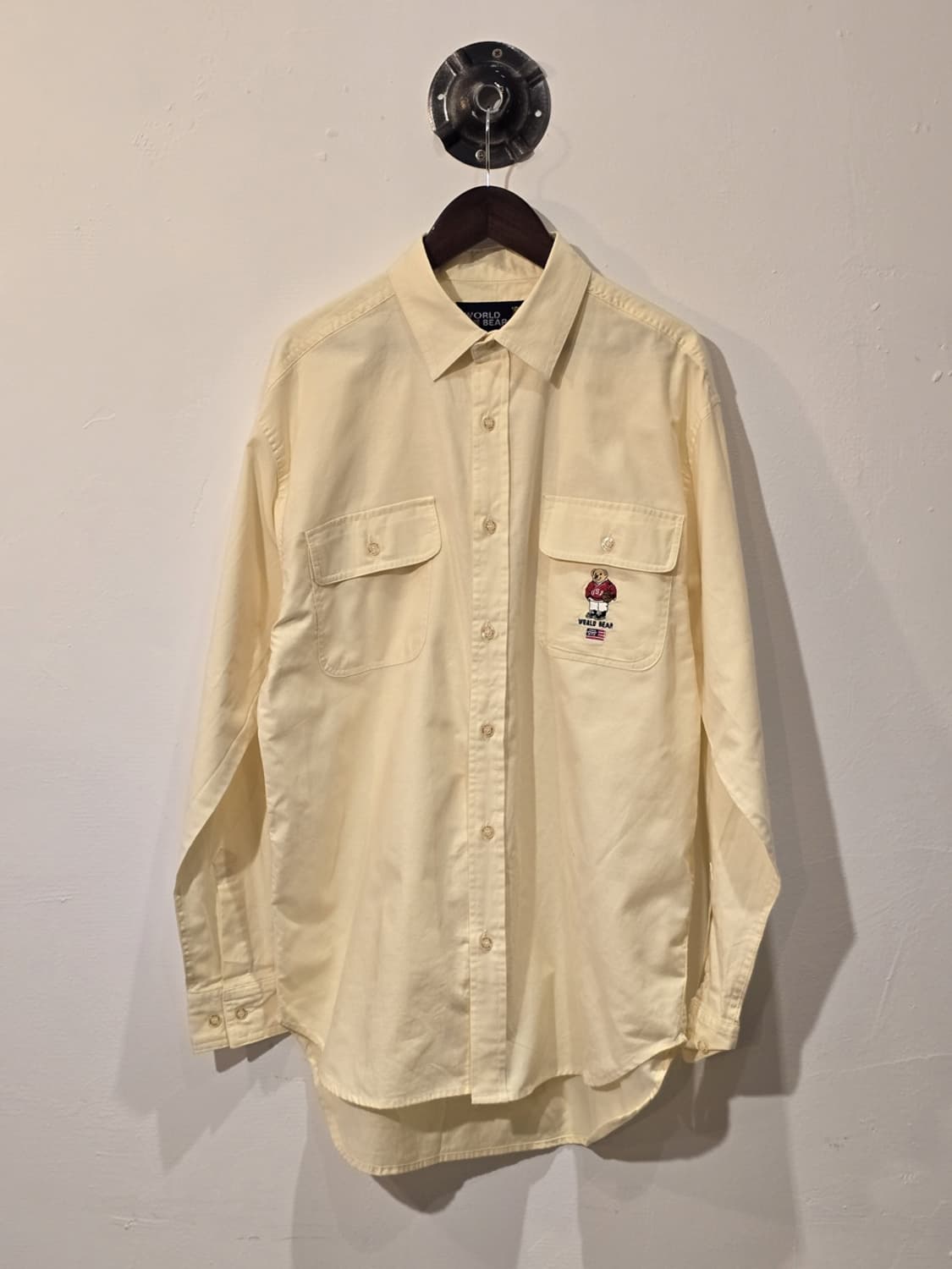 90s WORLD BEAR U.S.A. 긴팔셔츠 상품이미지1