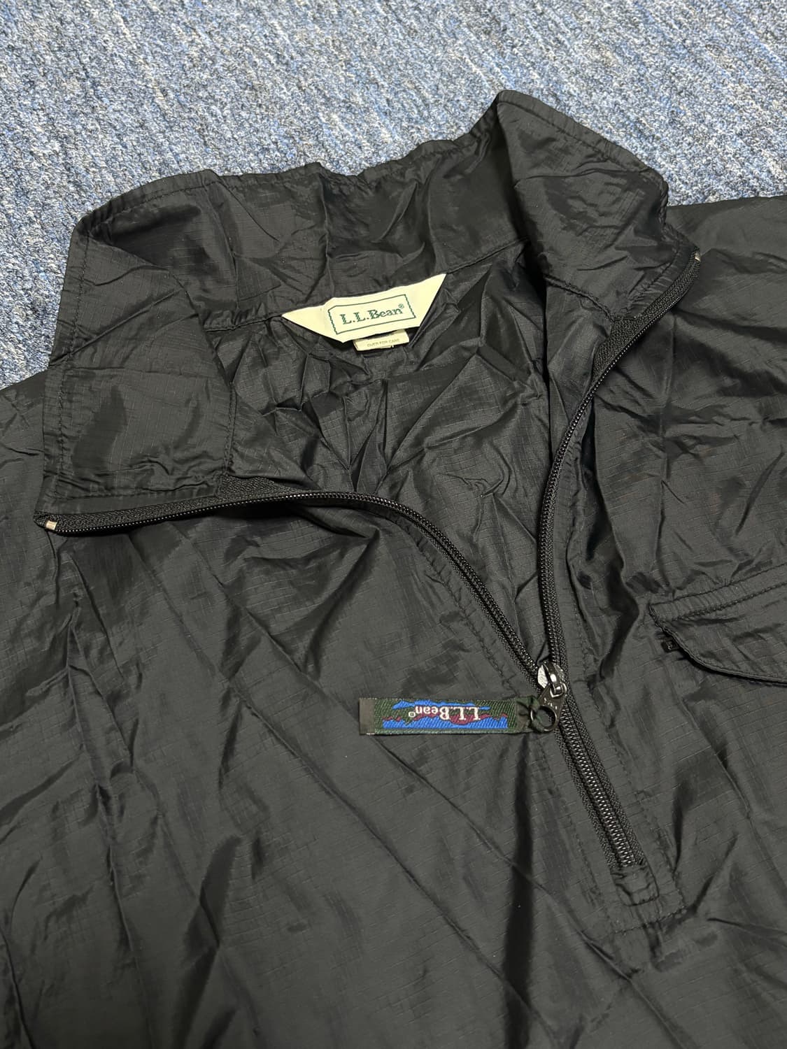 엘엘빈 빈티지 바람막이 풀오버 아노락 상품이미지2