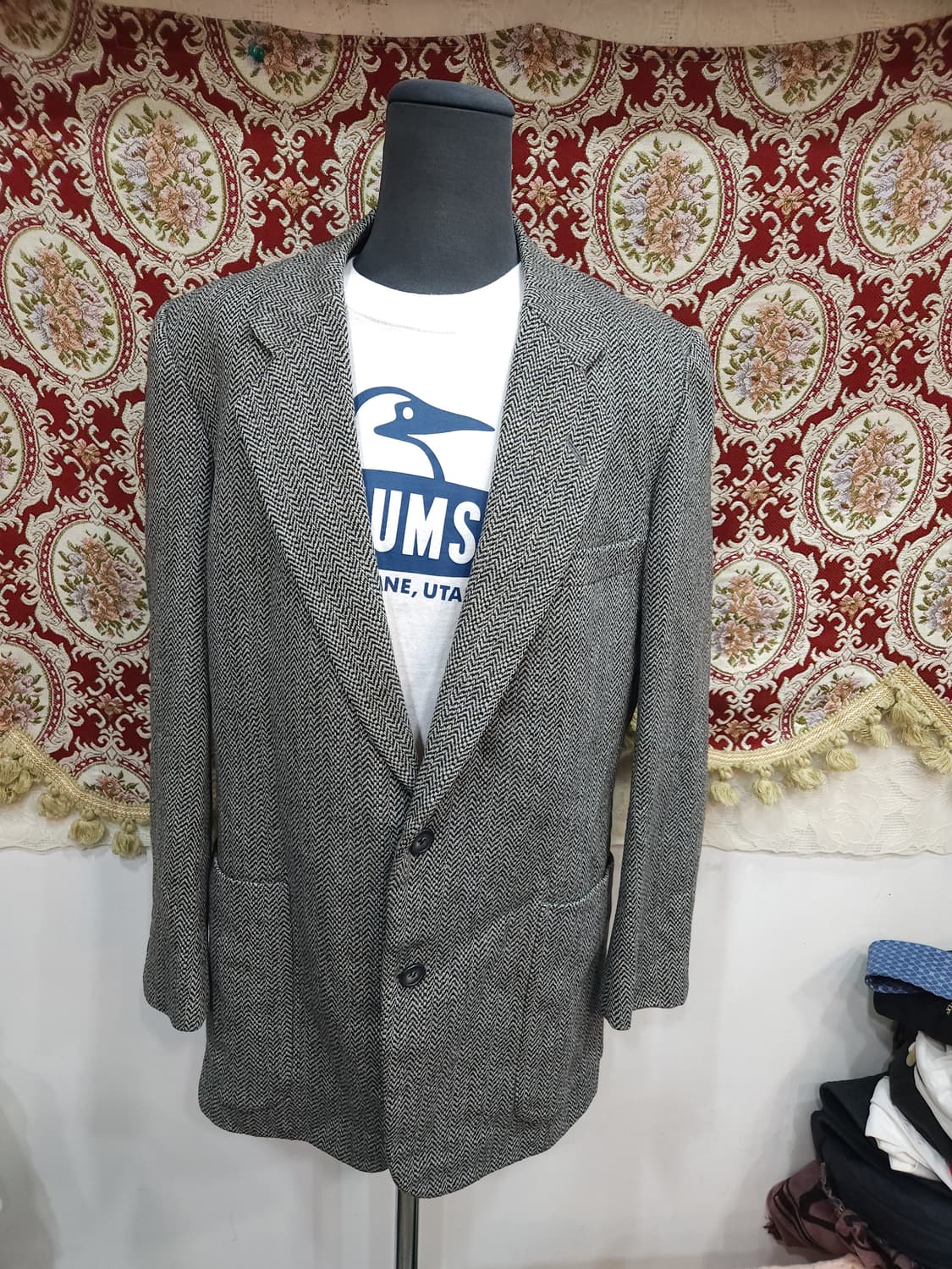 크리스찬디올 몬슈어 울 헤링본 블레이저 일본판

 상품이미지1