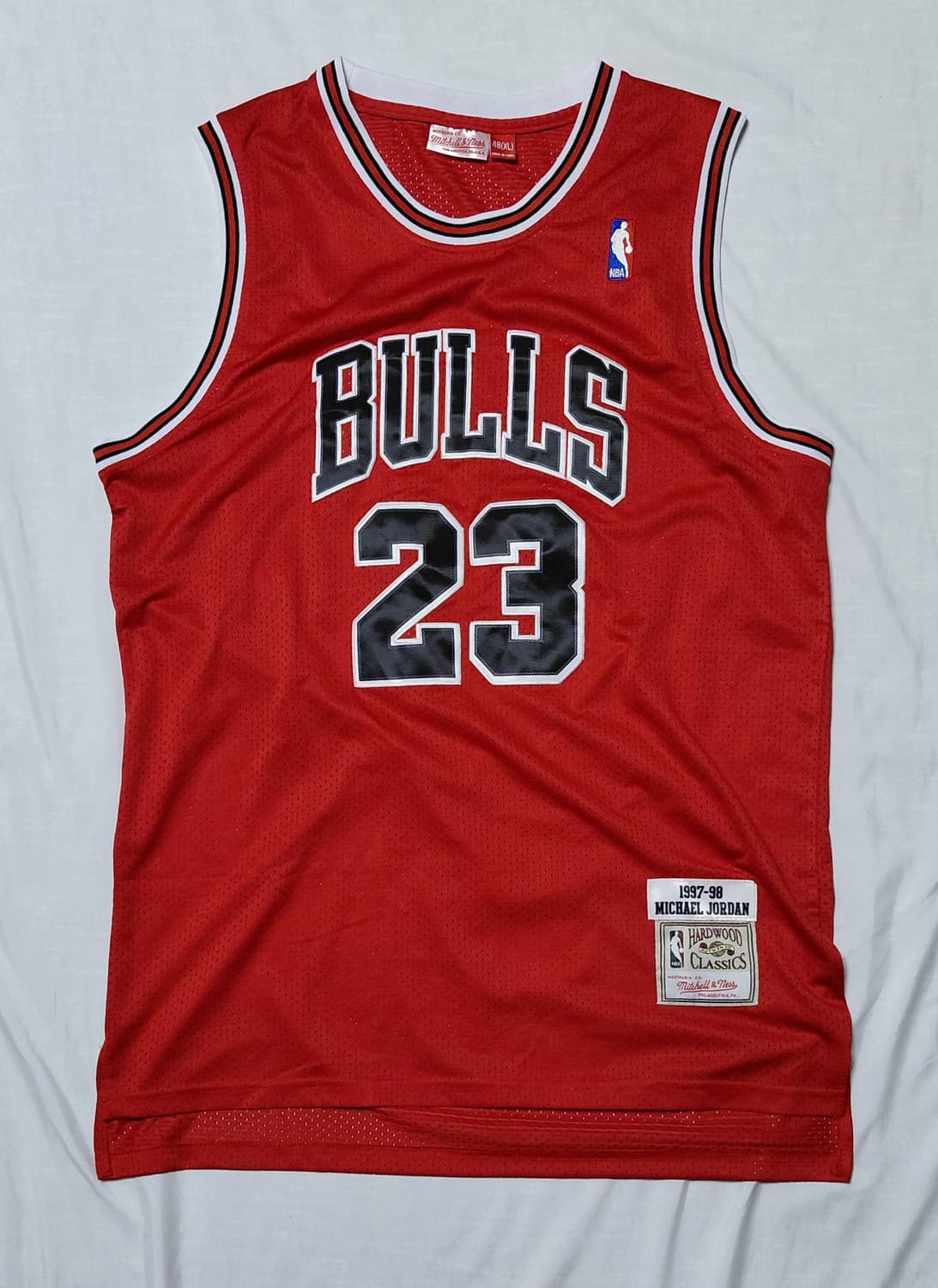 Mitchell & Ness 시카고 불스 마이클 조던 저지 (48/XL) 상품이미지9