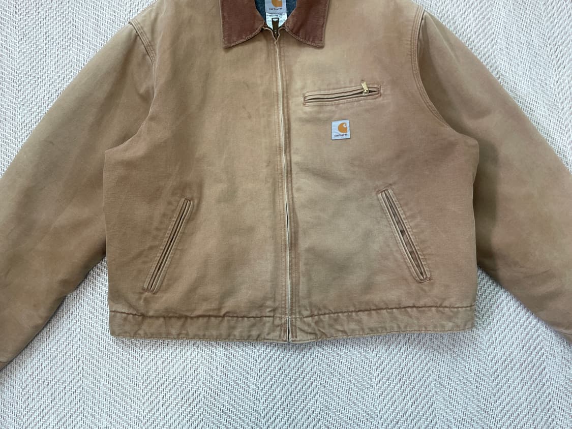 칼하트 J01 BRN usa 디트로이트 자켓 J04129 상품이미지3
