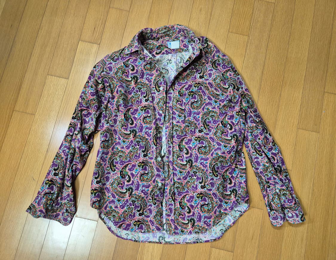 빔즈 페이즐리 코듀로이 셔츠 상품이미지1