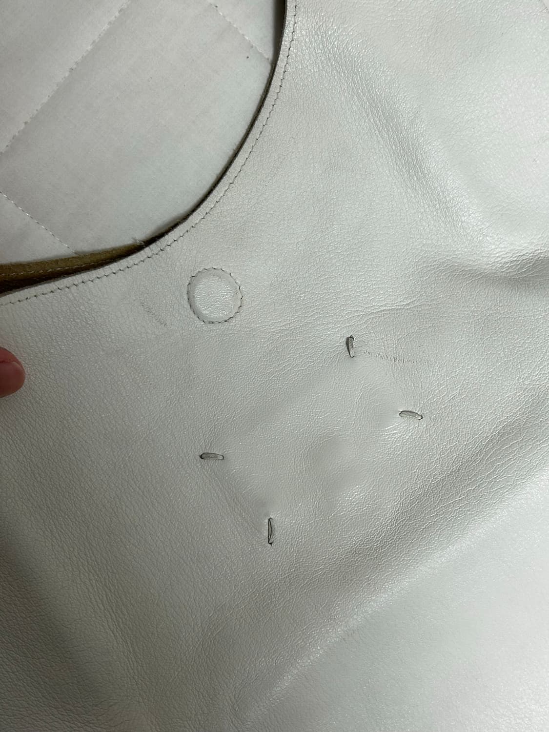 마르지엘라 화이트 쇼퍼백, 클러치 상품이미지3