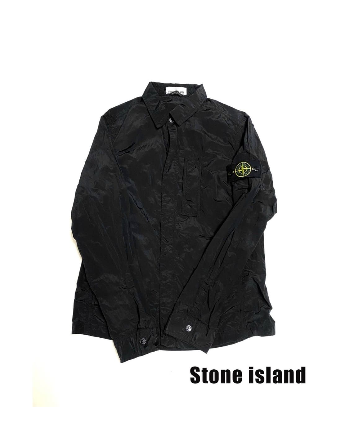 스톤아일랜드 18SS 나일론 메탈 오버셔츠 상품이미지1