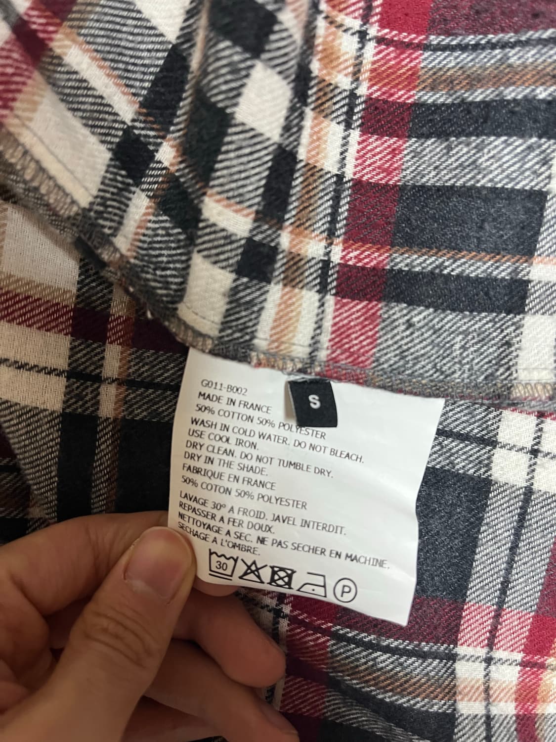 [S] 고샤 루브친스키 17FW 플란넬 체크 셔츠 상품이미지6