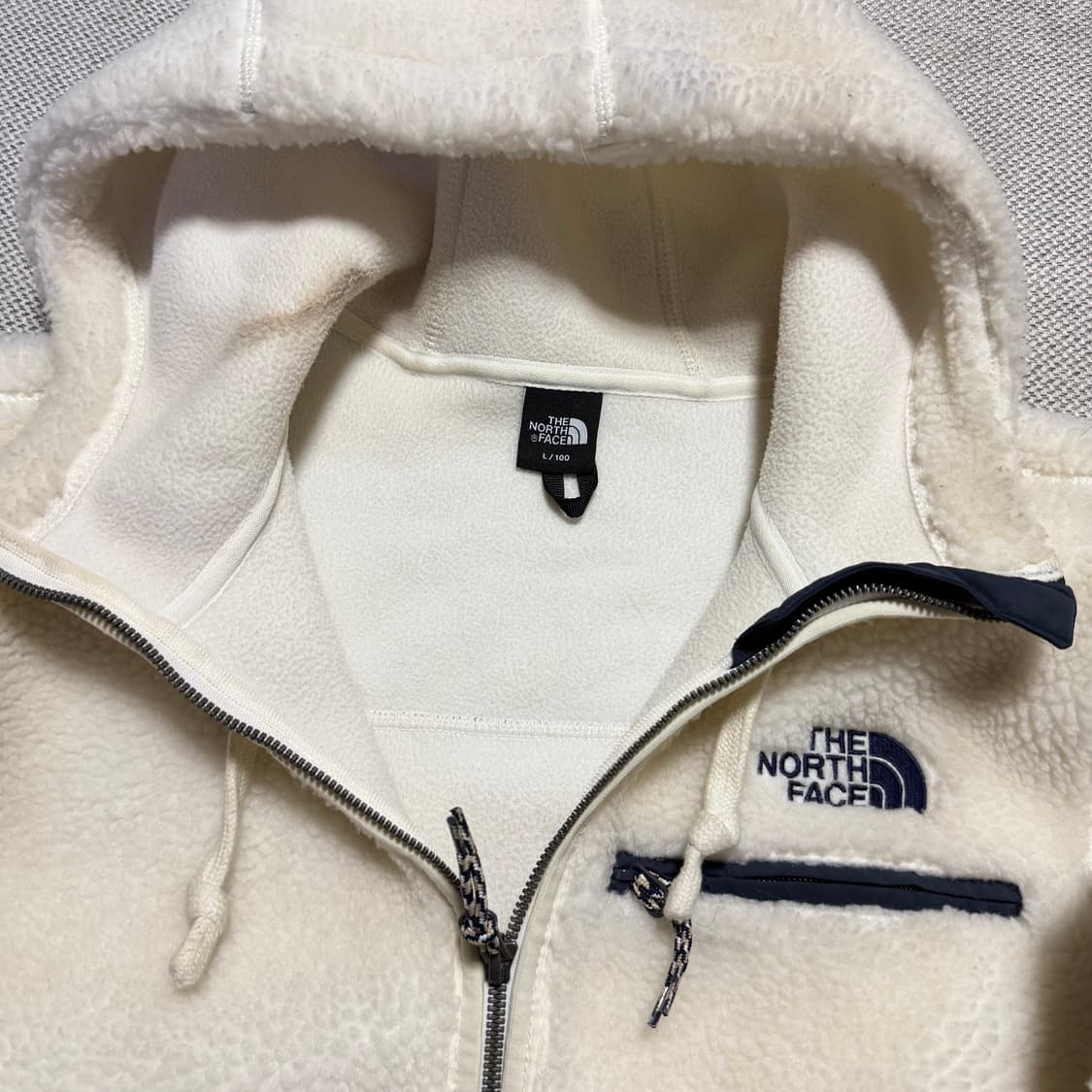 노스페이스 플리스 후드집업 상품이미지3