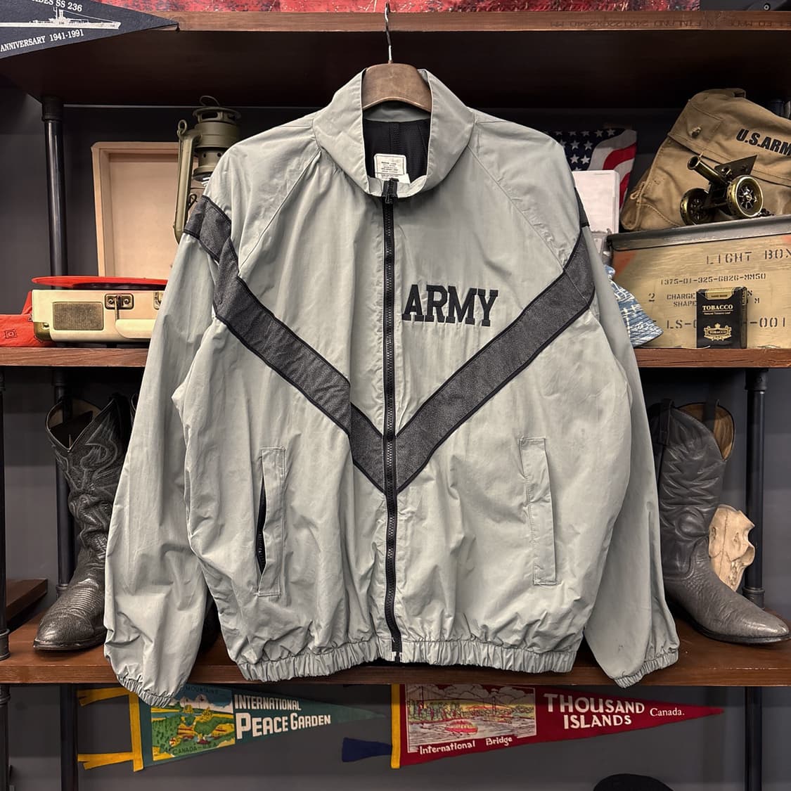 M/L 90s IPFU 1세대 US ARMY 브이스카치 바람막이 N817 상품이미지1