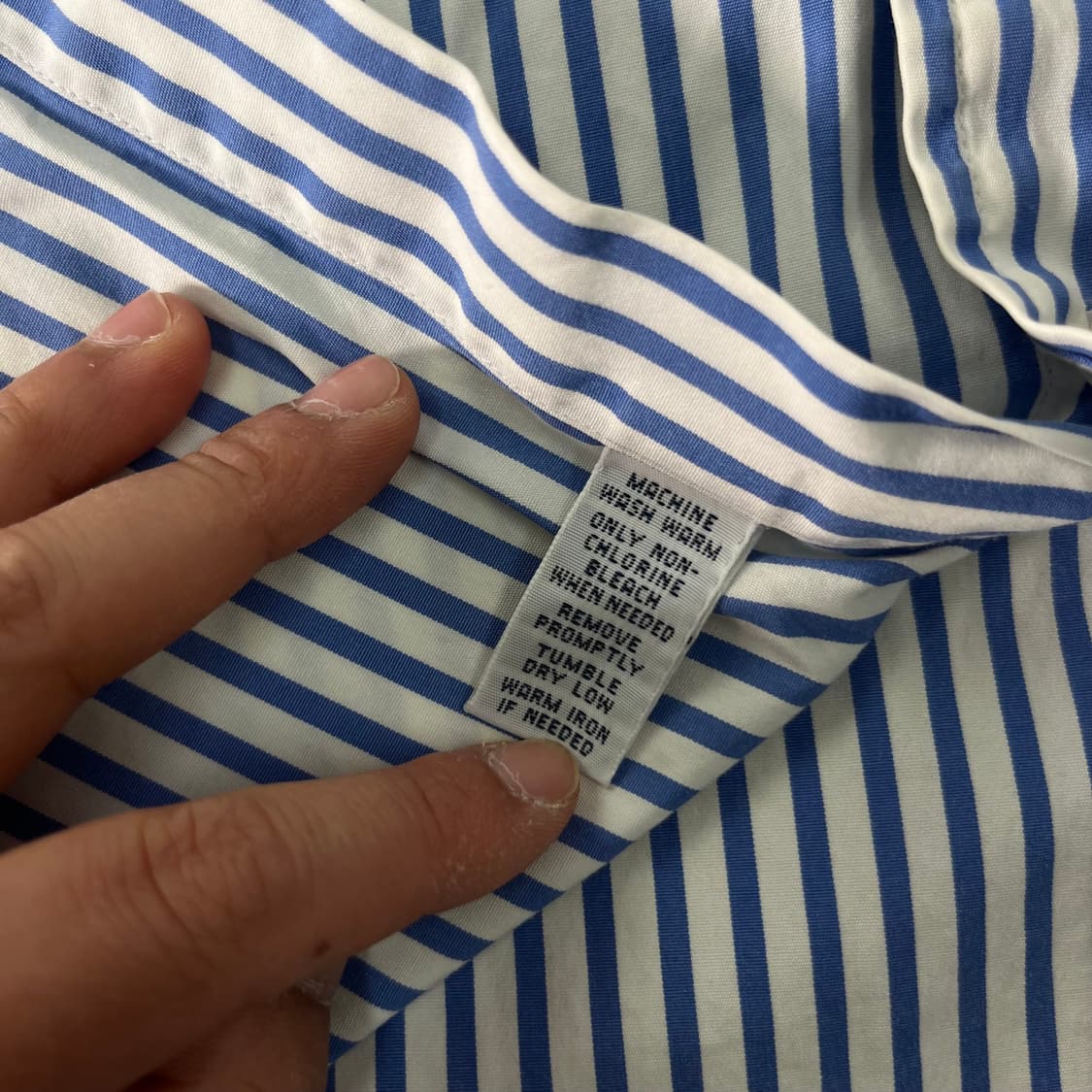 100 폴로랄프로렌 스트라이프 코튼 셔츠 상품이미지7