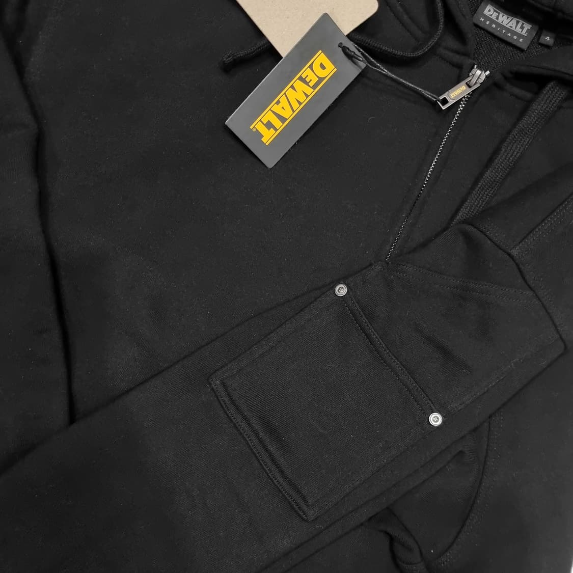 디월트헤리티지 | 툴포켓 후드집업 | 블랙 | 4 상품이미지6