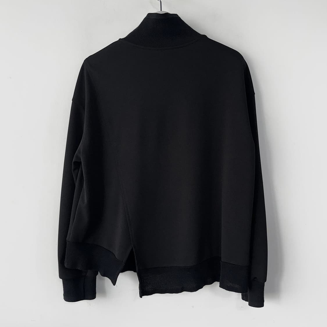 구호 KUHO 니트 블록 집업 자켓 상품이미지3