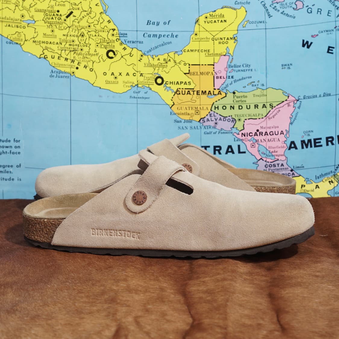 버켄스탁 보스턴 스웨이드 슬리퍼 상품이미지3