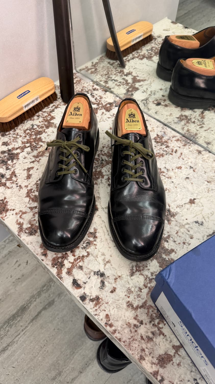 샌더스 밀리터리 캡토 더비 1128B / 290 (US11,UK10) 상품이미지2