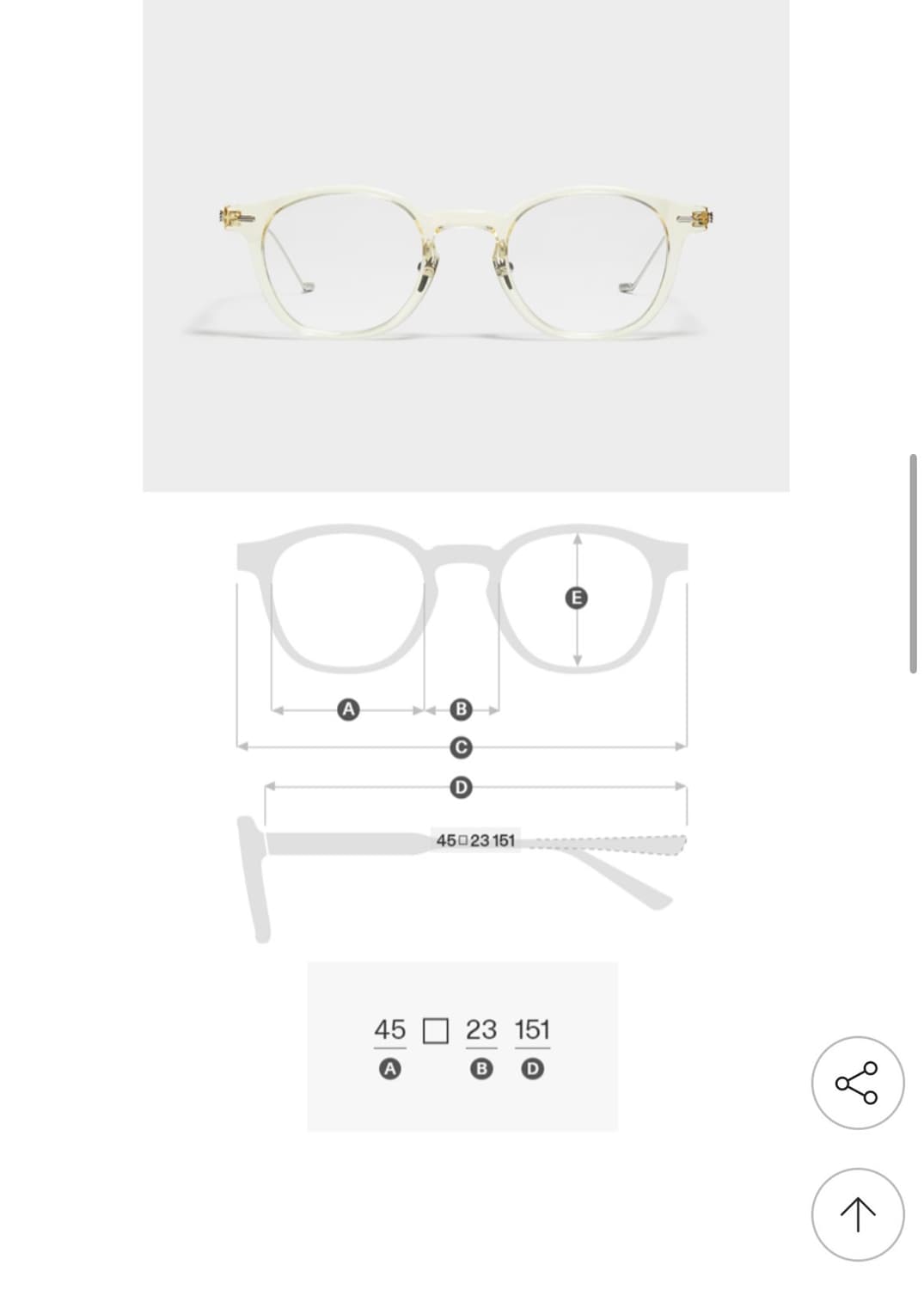 젠틀몬스터 EDDY 안경 상품이미지7