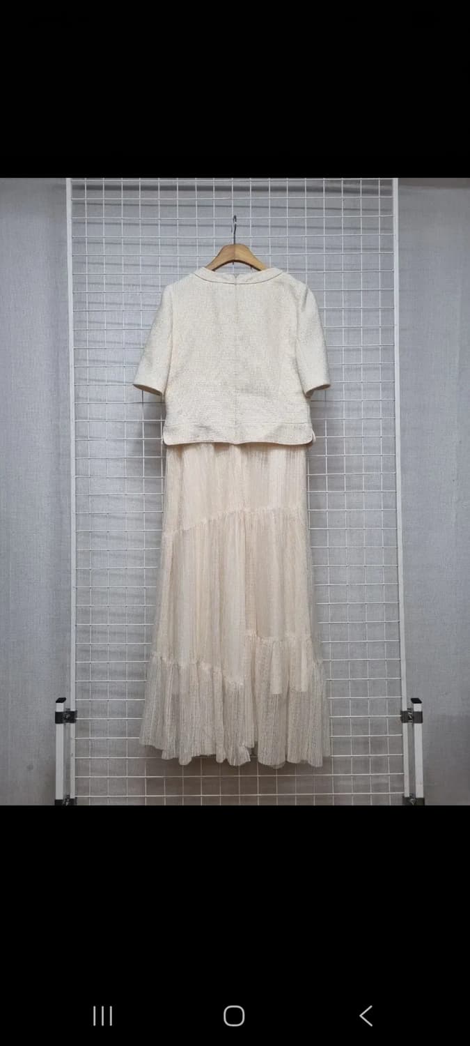 (새상품) LINE 라인 트위드원피스 상품이미지3