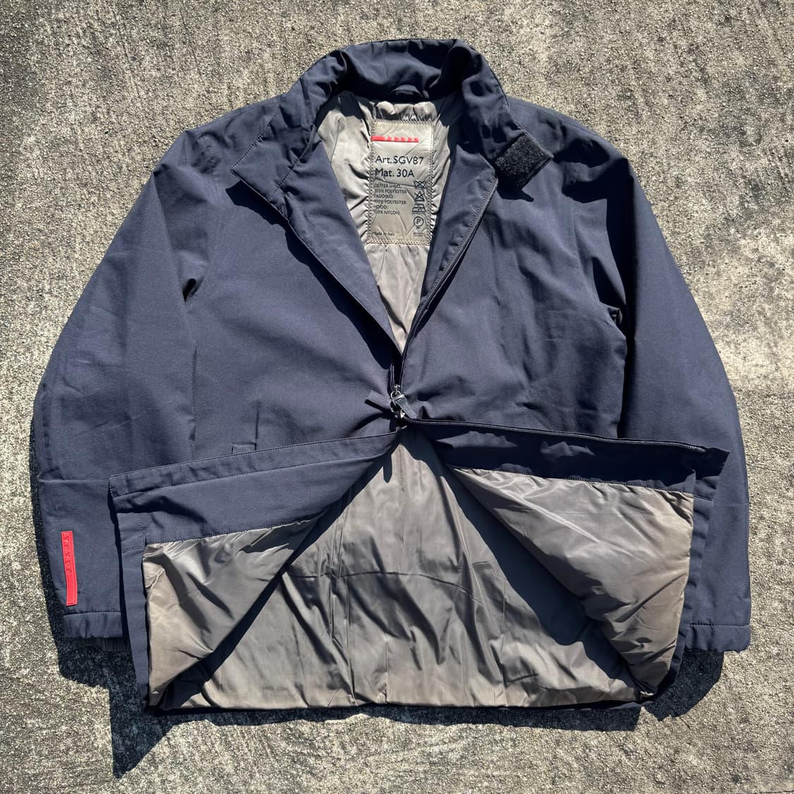 [L] Prada Sport 프라다 스포츠 SGV87 나일론 자켓 상품이미지2