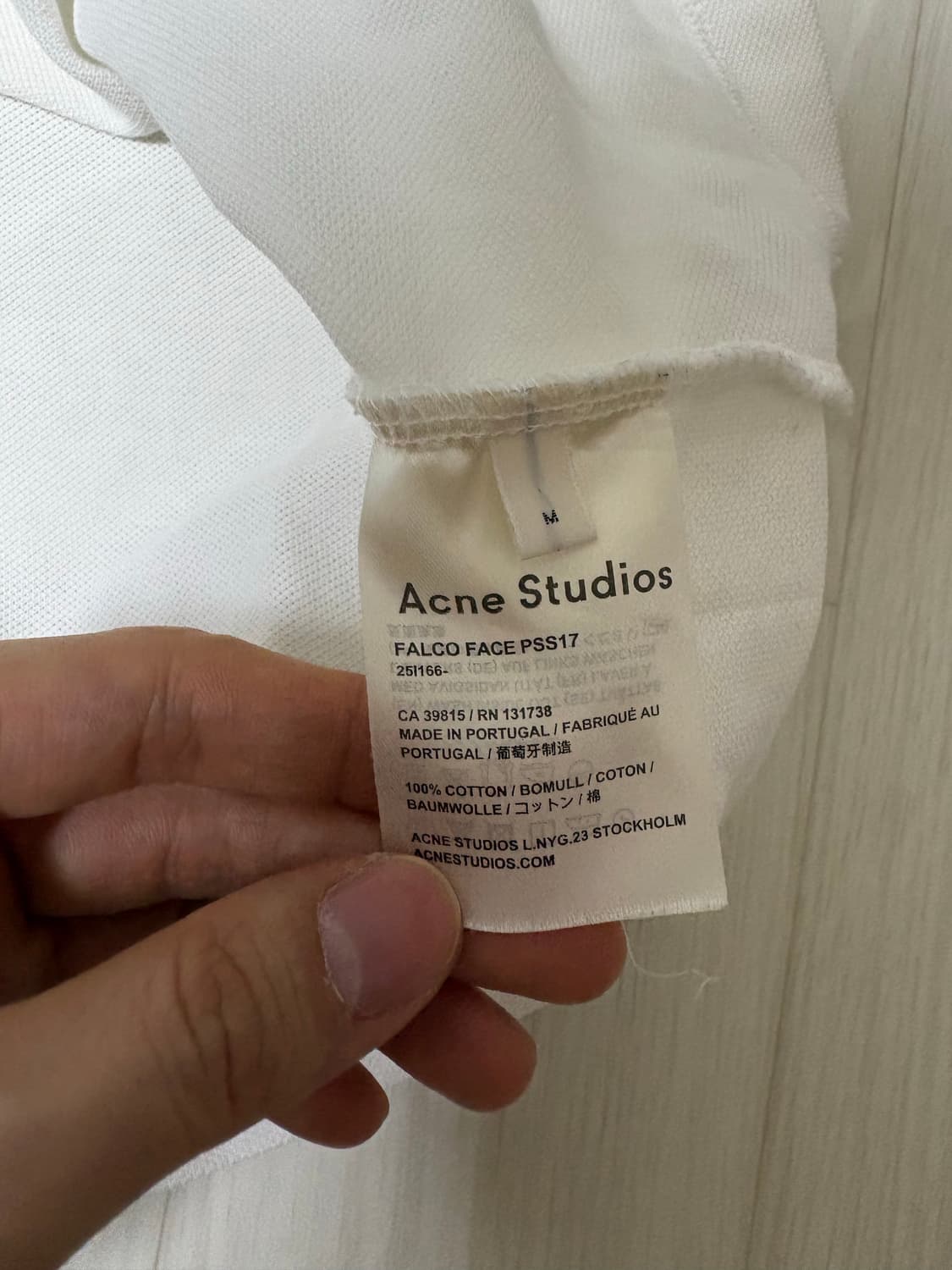 아크네 스튜디오 반팔 폴로 상품이미지4