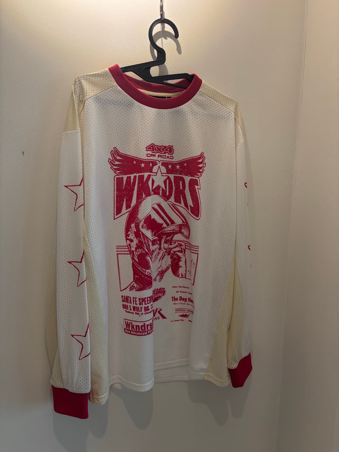 위캔더스 메쉬 롱슬리브 티셔츠 상품이미지1