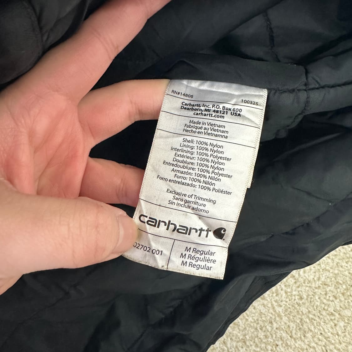 S 칼하트 쇼어라인 스톰디펜더 자켓 0320D 상품이미지2