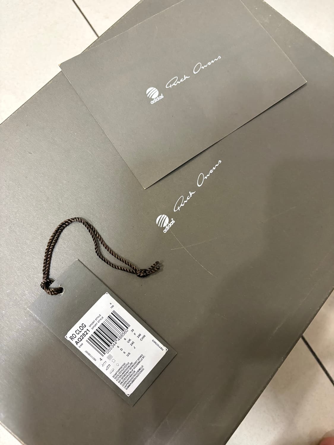 릭오웬스 아디다스 클로그 상품이미지5