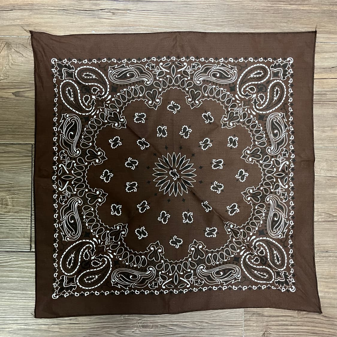 클래식 페이슬리 반다나/스카프(코코아) 상품이미지2