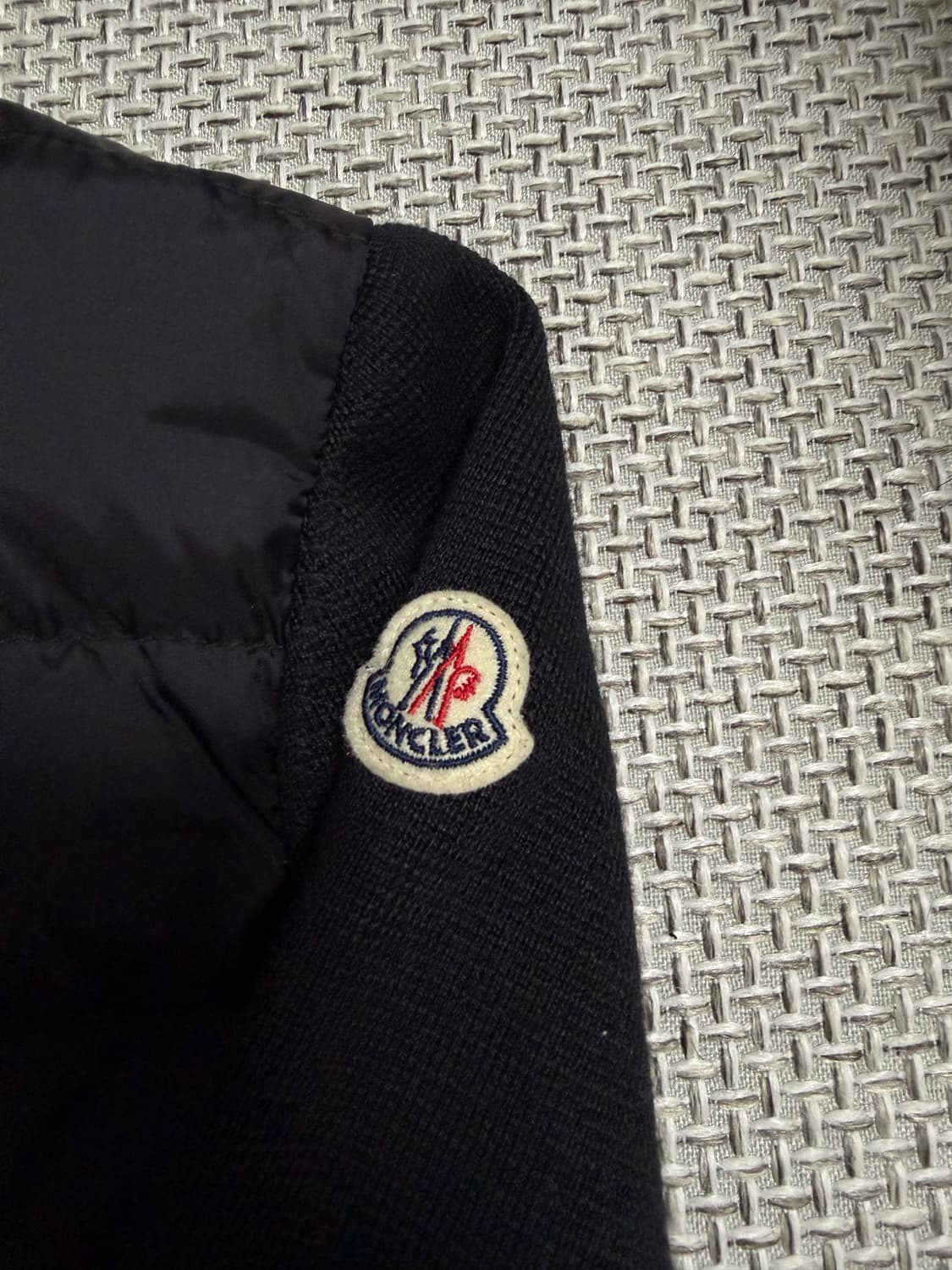 24fw 국문택 몽클레어 김현우 니트패딩 블랙 M사이즈  상품이미지2