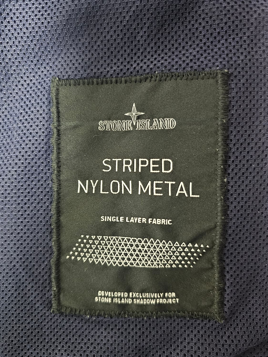 스톤아일랜드 쉐도우프로젝트 STRIPED NYLON METAL 자켓 상품이미지7