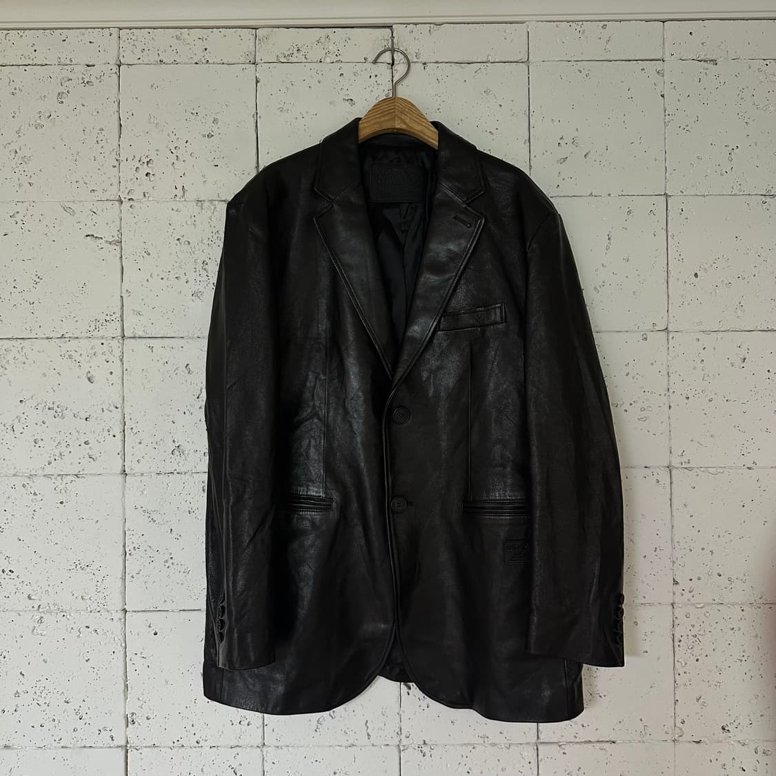 50 느와르 라르메스 양가죽 블레이저 블랙 상품이미지1