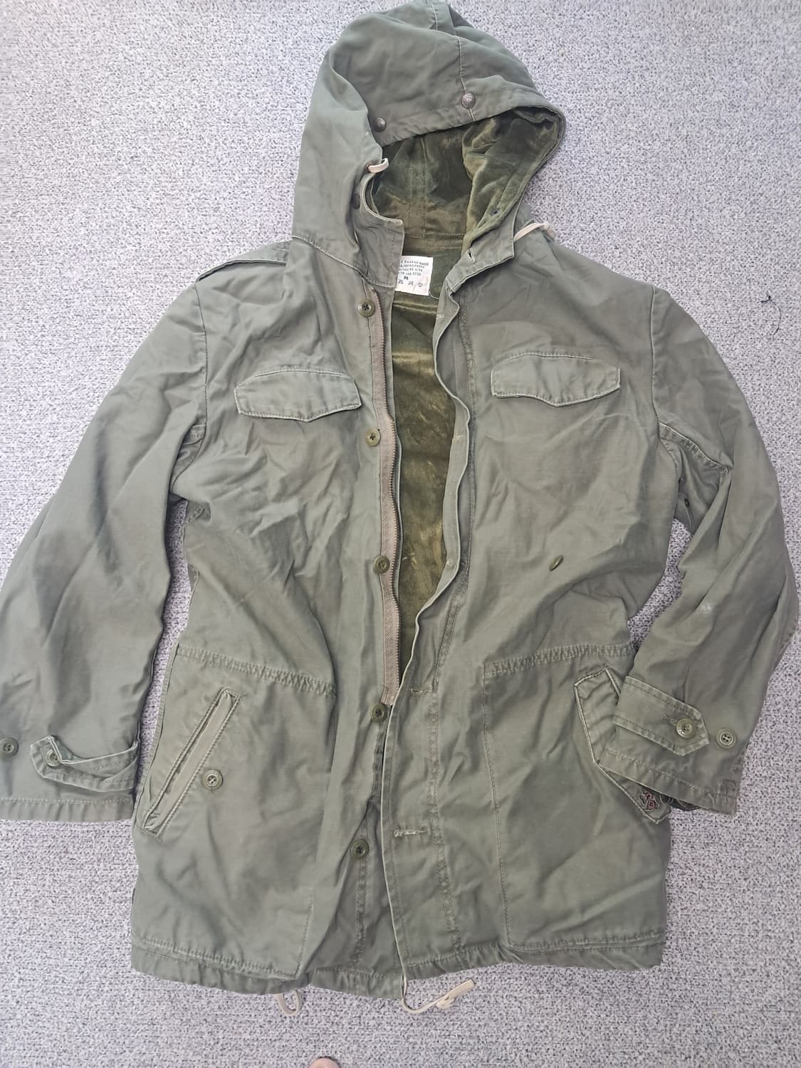 독일군 분데스베어 야상 상품이미지1