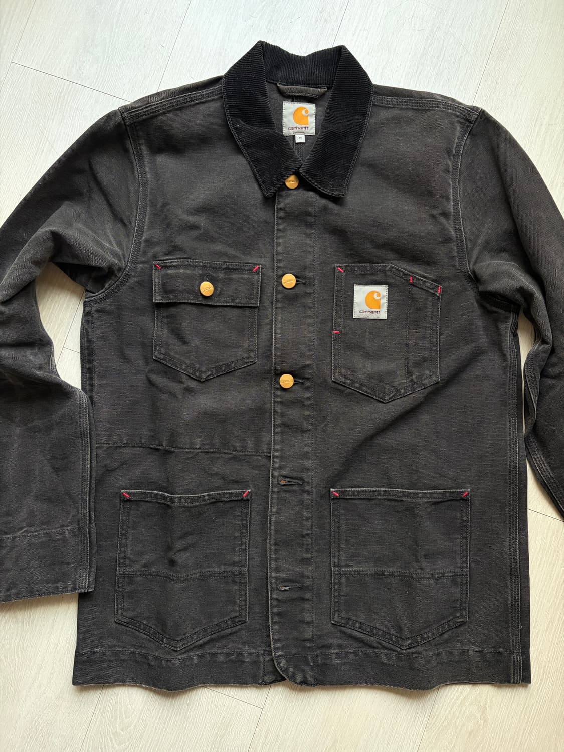 칼하트 블랙 워크자켓 M 상품이미지5