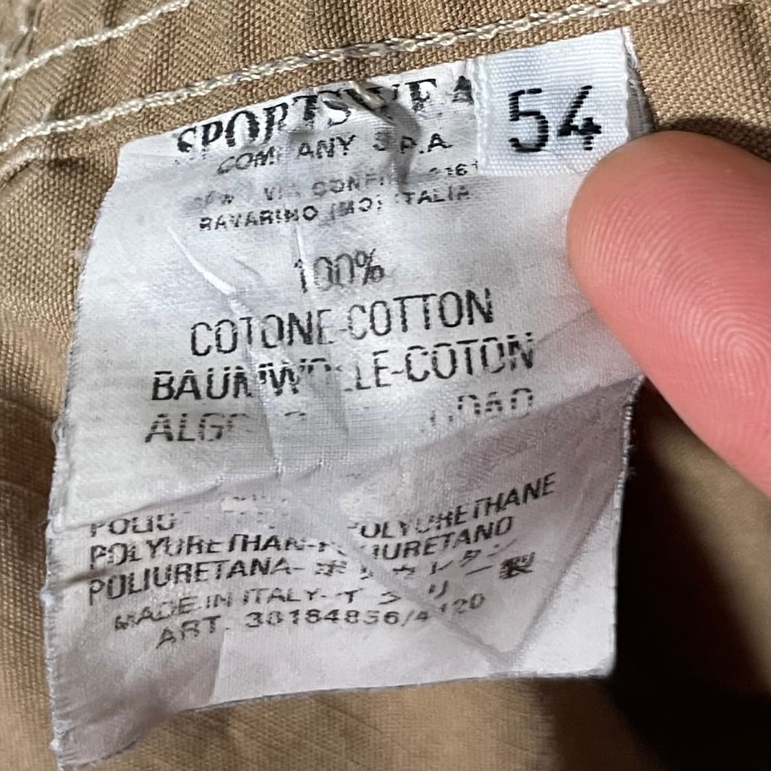 90s CP컴퍼니 아카이브 워시드 블루종 자켓 (on.604) 상품이미지10