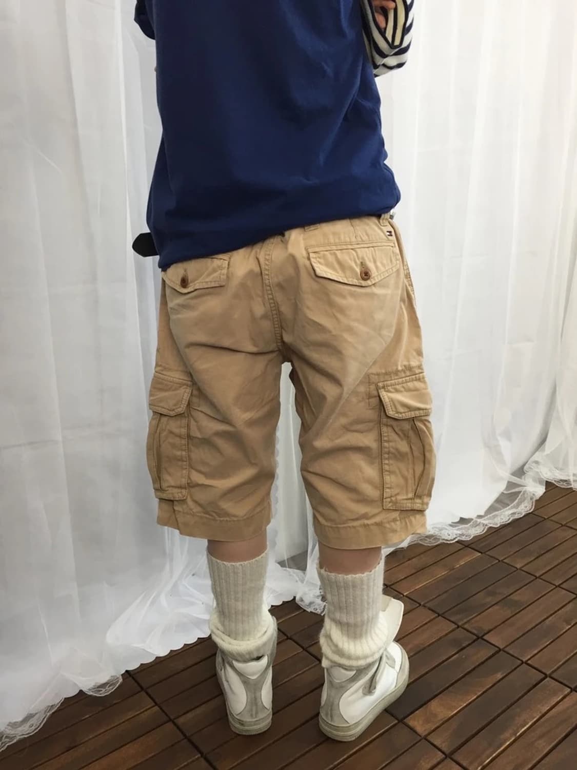Tommy Hilfiger Beige Cargo Shorts 상품이미지2