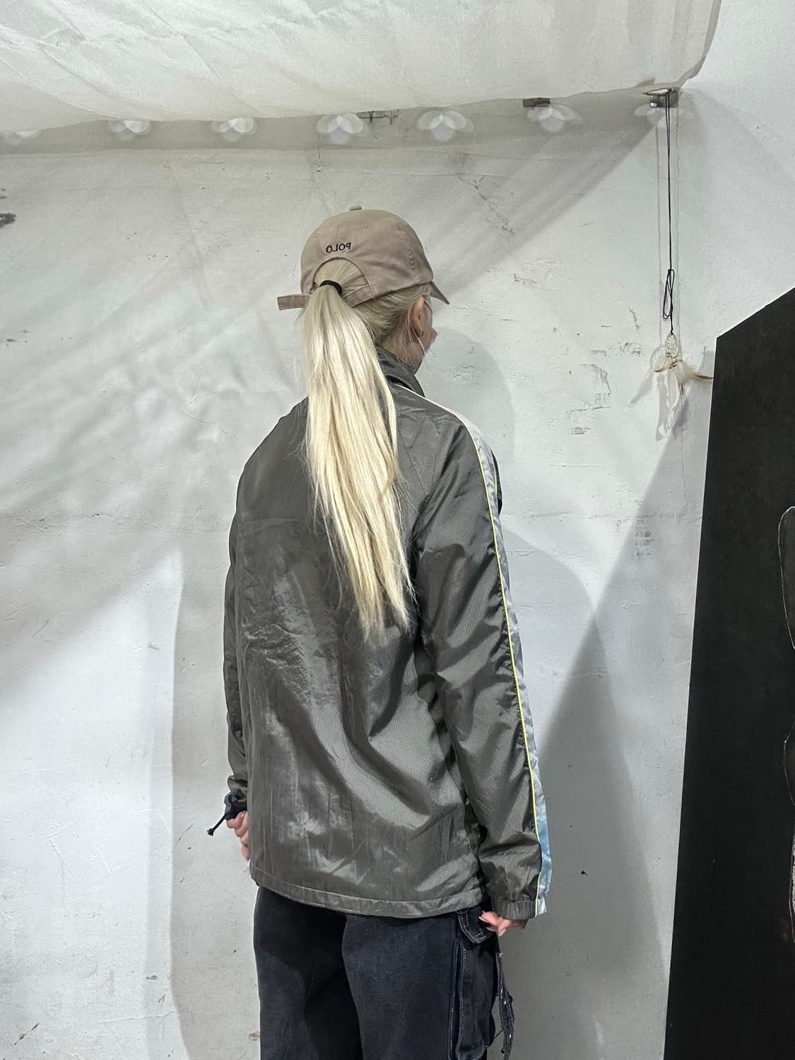 푸마 그레이 사이드 라인 트랙탑 져지 L 상품이미지3