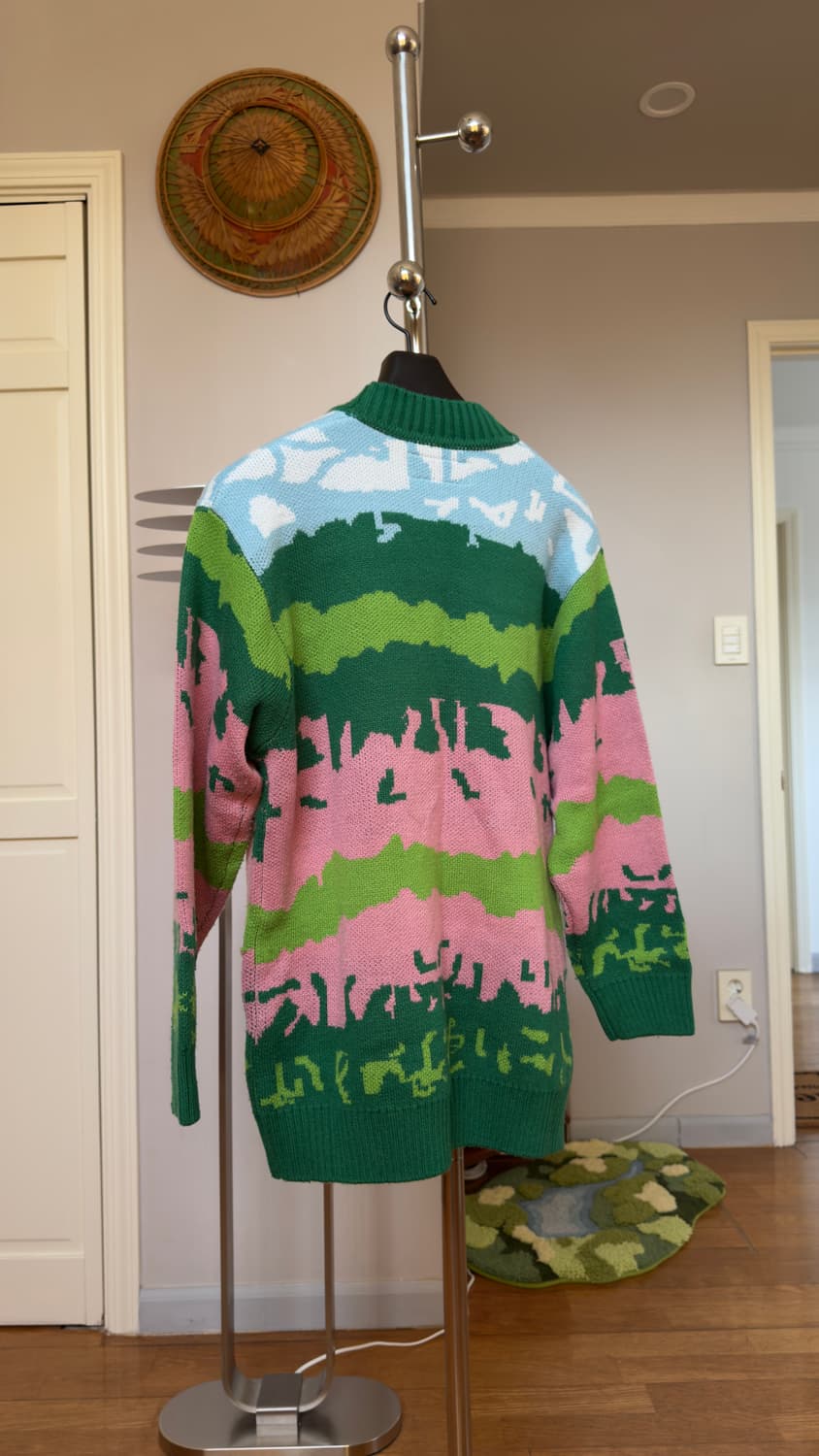 골프왕 Golf Wang Landscape Cardigan 상품이미지2