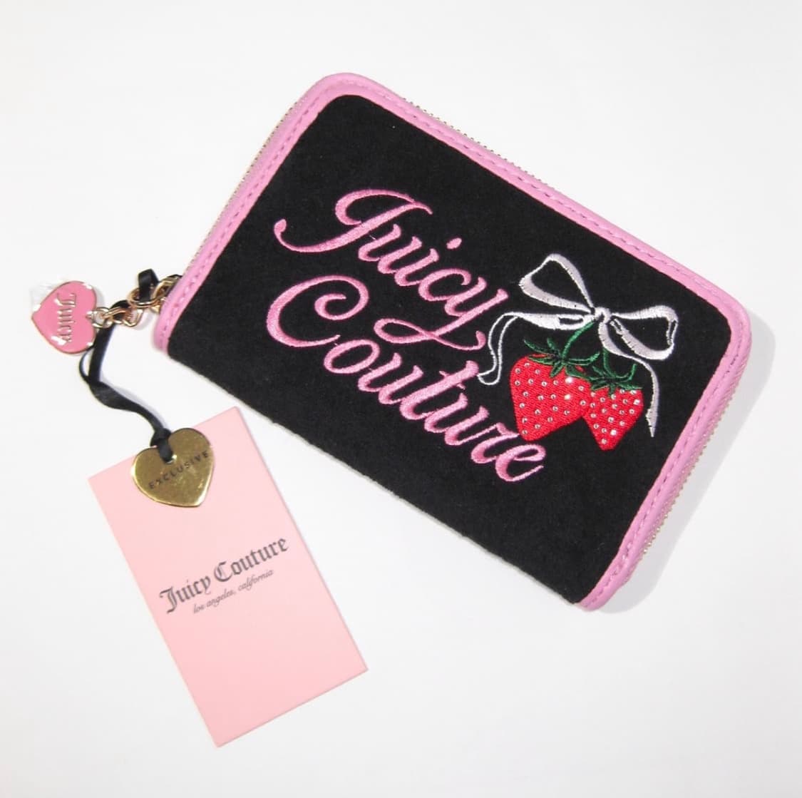 쥬시 꾸뛰르 스트로베리 반지갑 베메클 히메갸루 y2k 상품이미지1