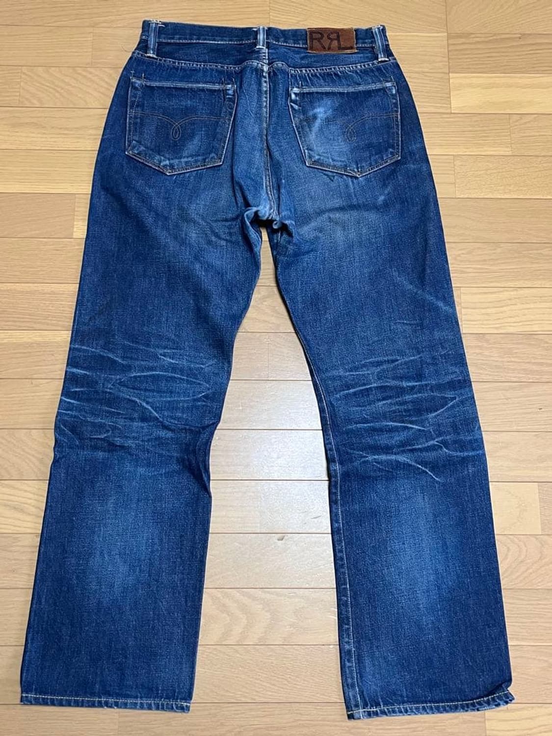 RRL 더블알엘 셀비지 스트레이트 데님 팬츠 상품이미지3