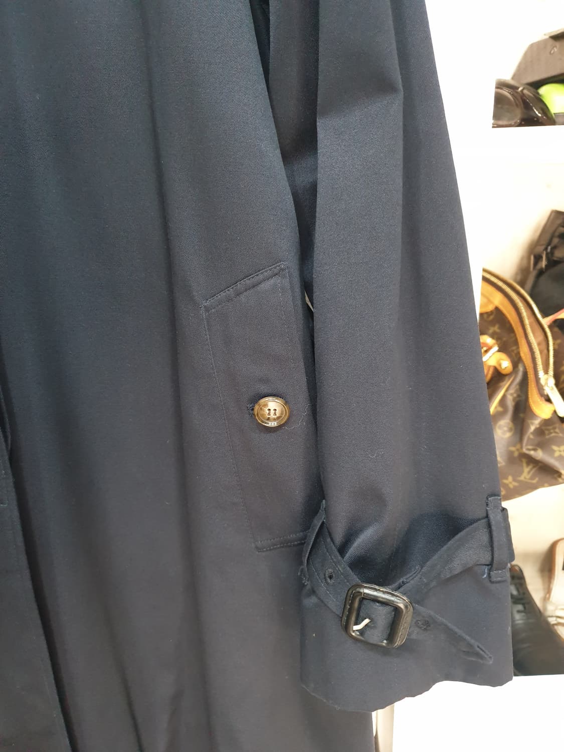 빈티지 버버리 네이비 트렌치코트 s 상품이미지6