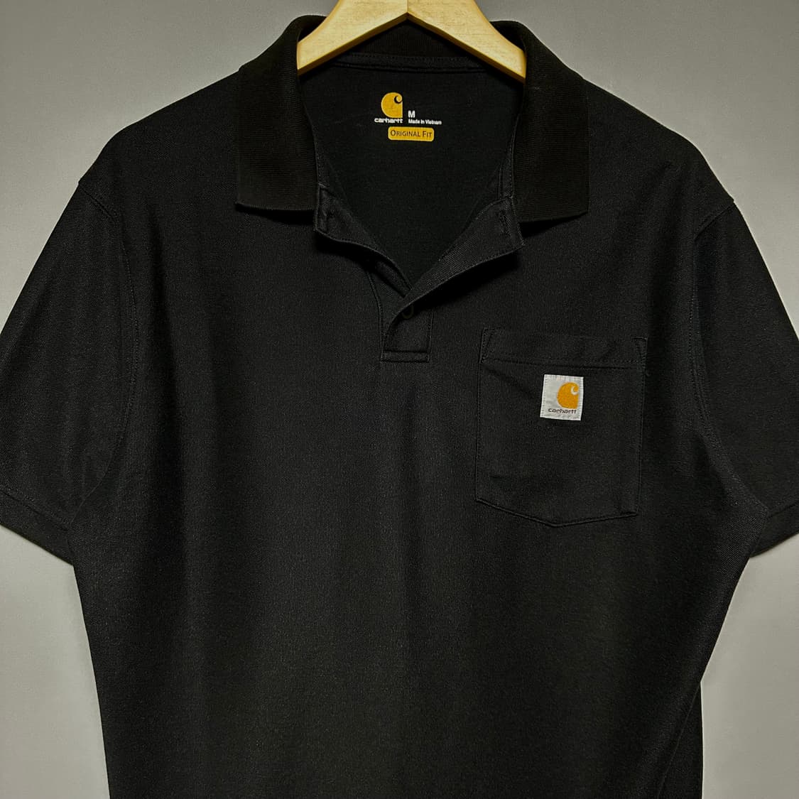 [L]칼하트 블랙 피케 티셔츠 상품이미지2