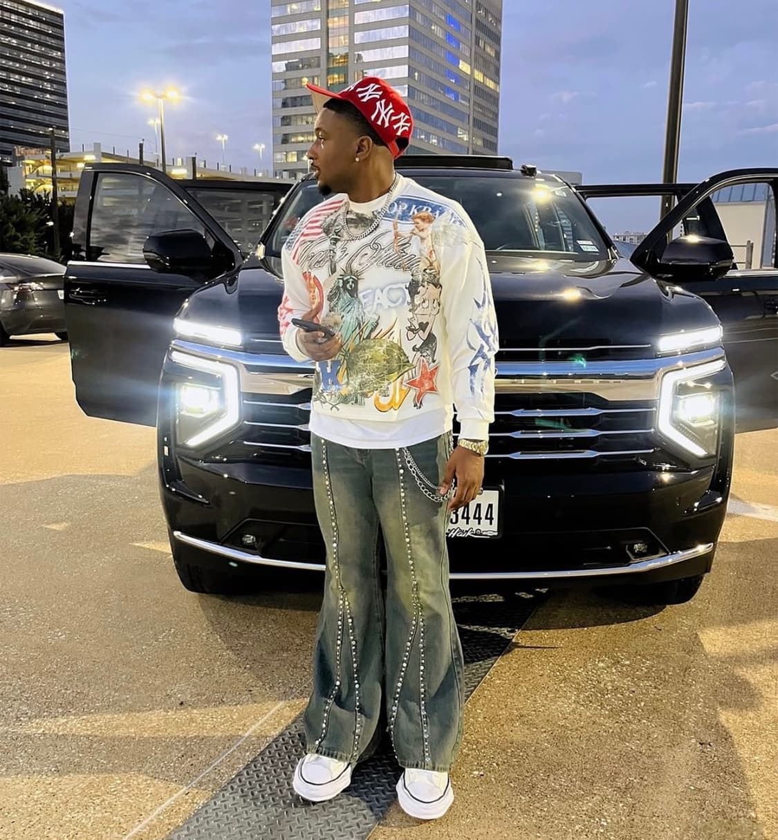 FELICITY WORLDWIDE 뉴욕 양키스 스냅백 레드 모자 상품이미지6