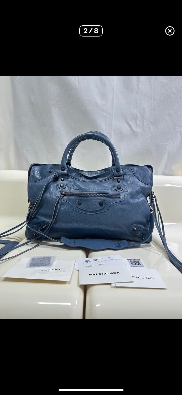 발렌시아가 시티 모터백 미디 상품이미지3