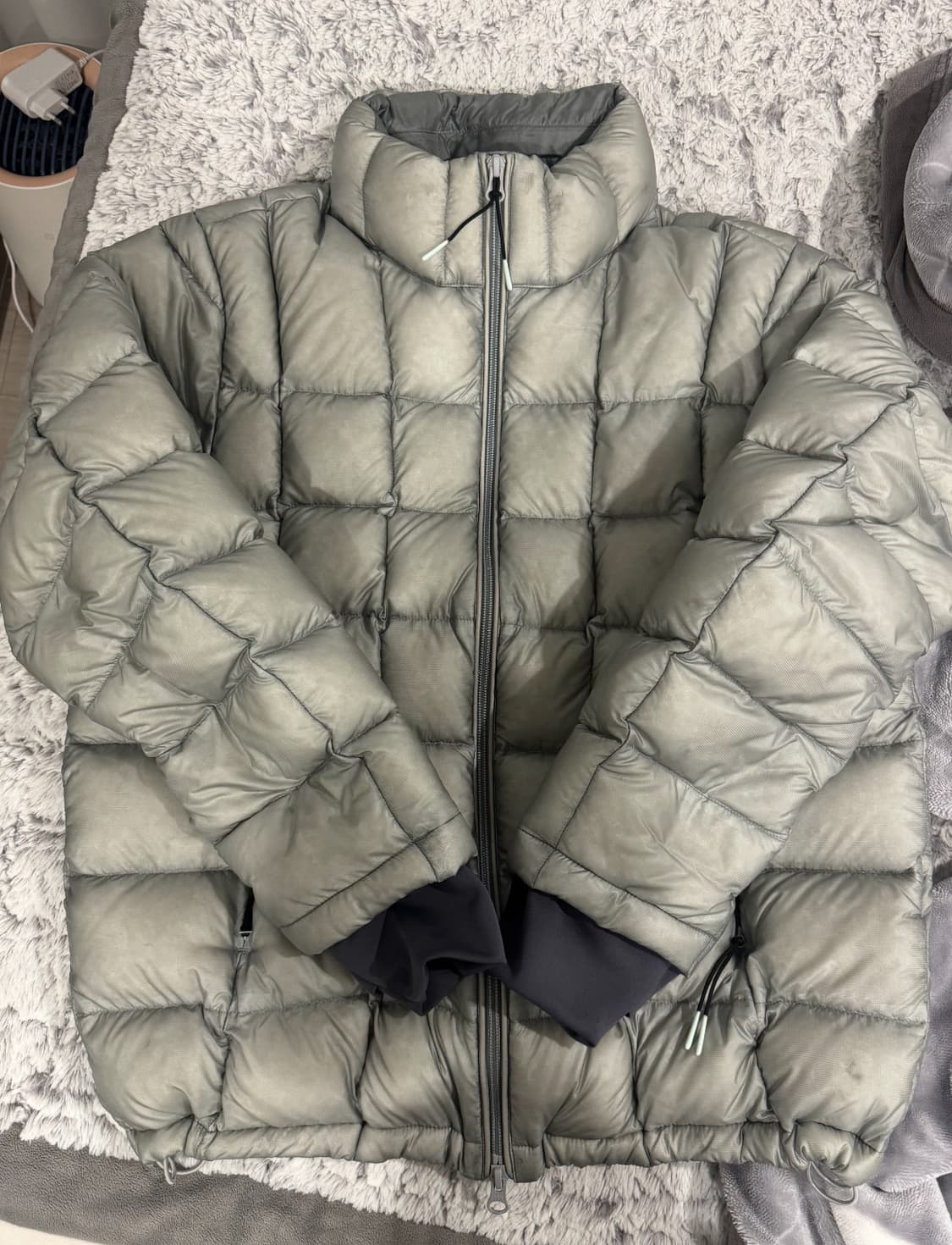 999휴머니티 경량패딩 그레이 ( 1 )  상품이미지1