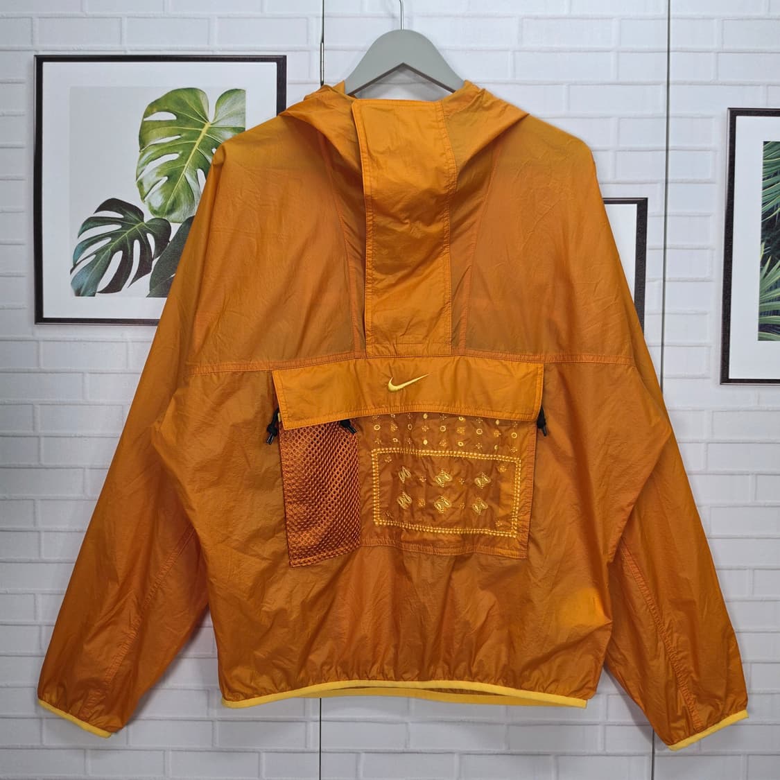 나이키 NRG 아노락 후드 자켓 바람막이 점퍼 집업 M사이즈 새상품급 상품이미지1