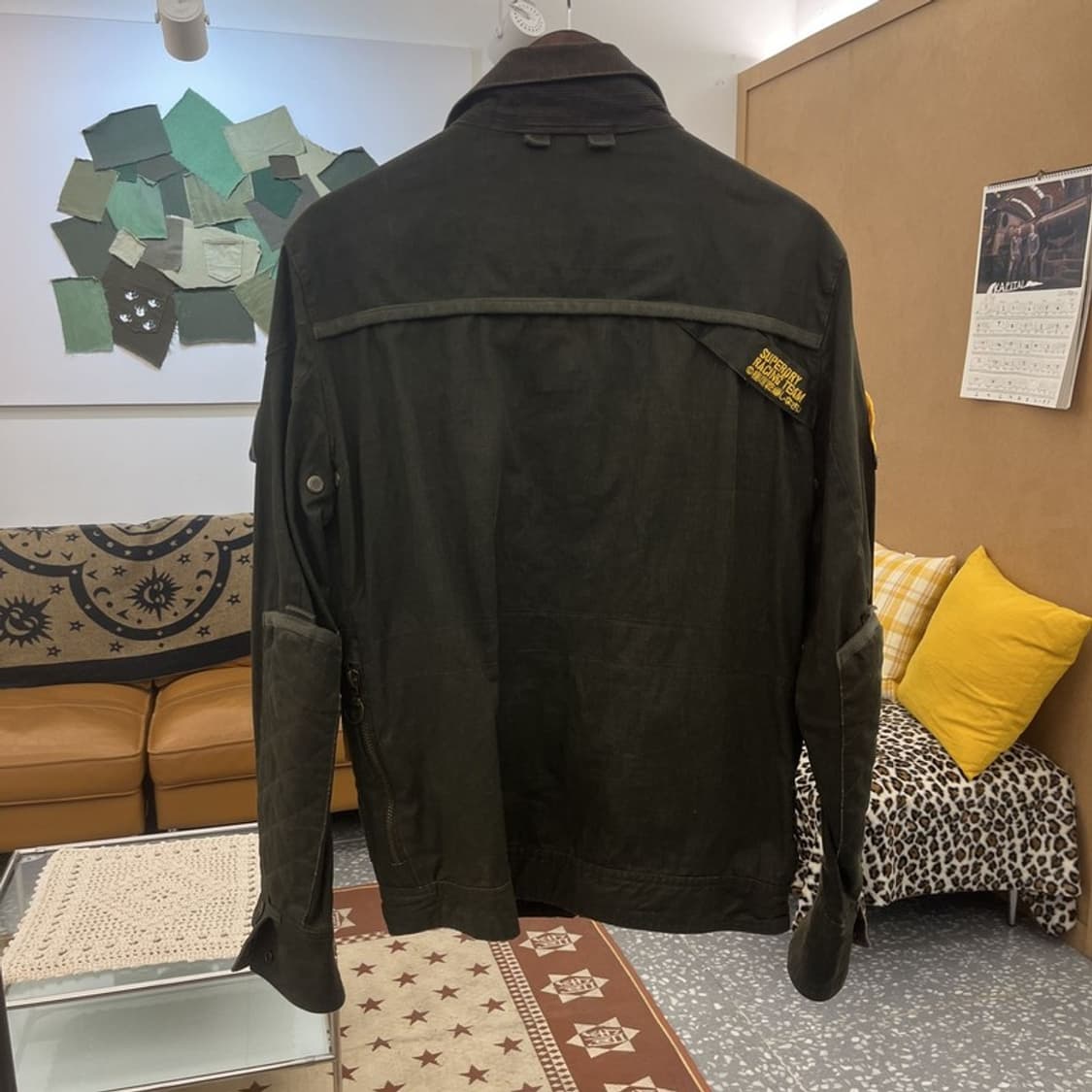 슈퍼드라이 재팬빈티지 밀리터리 리미티드 바버 자켓 95 C09780 상품이미지4